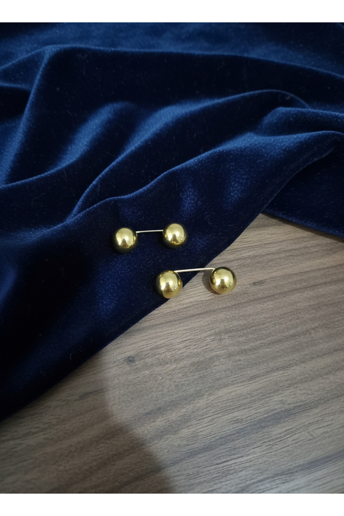 2 adet gold renkli çok amaçlı broş, kemer tokası, şal eşarp klipsi, gömlek kol yaka iğnesi