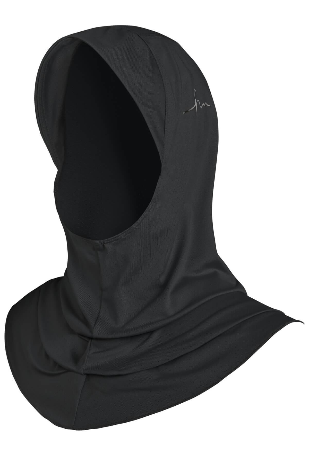 Active Tesettür Spor Antrenman Bonesi Act-27 Siyah Renk