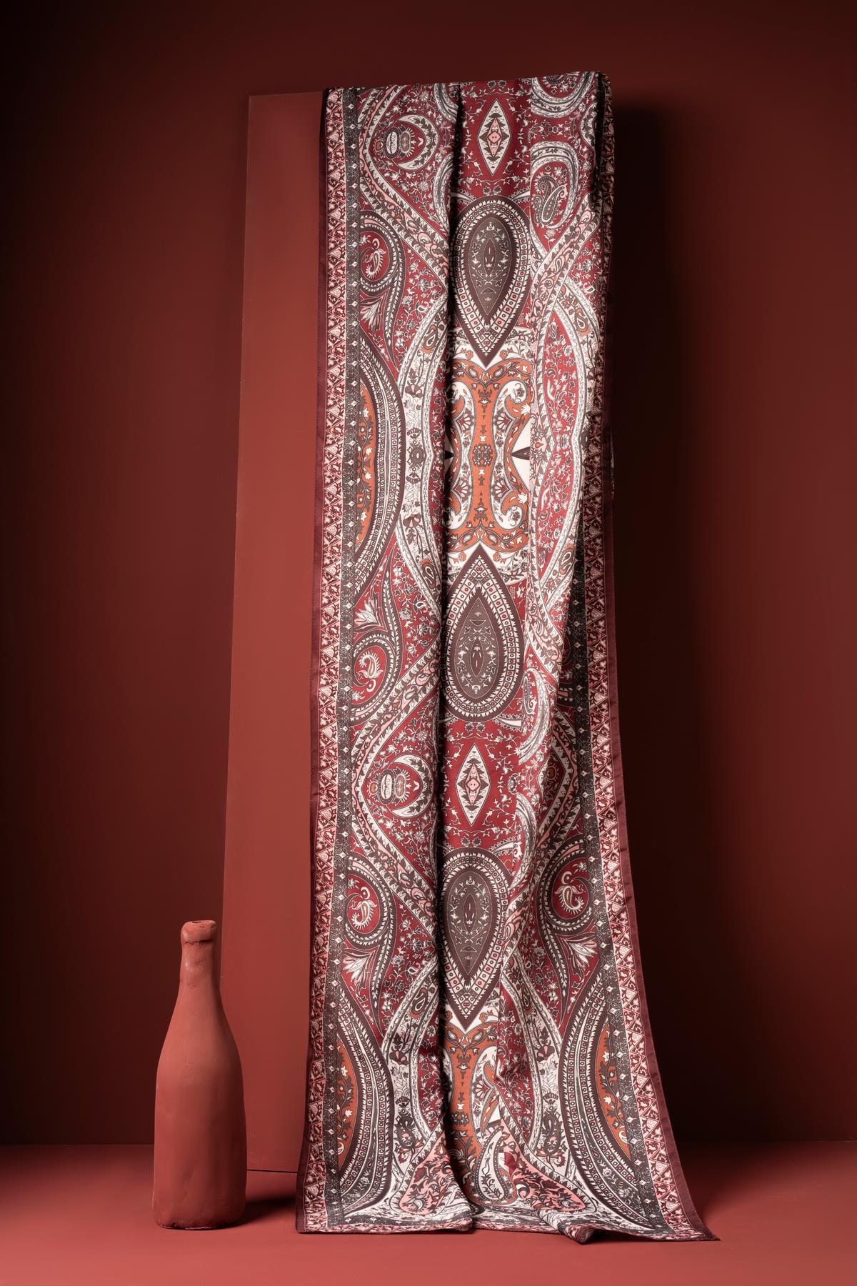 Kadın Etnik Desen Soft Şal Prusa 152.04.0003