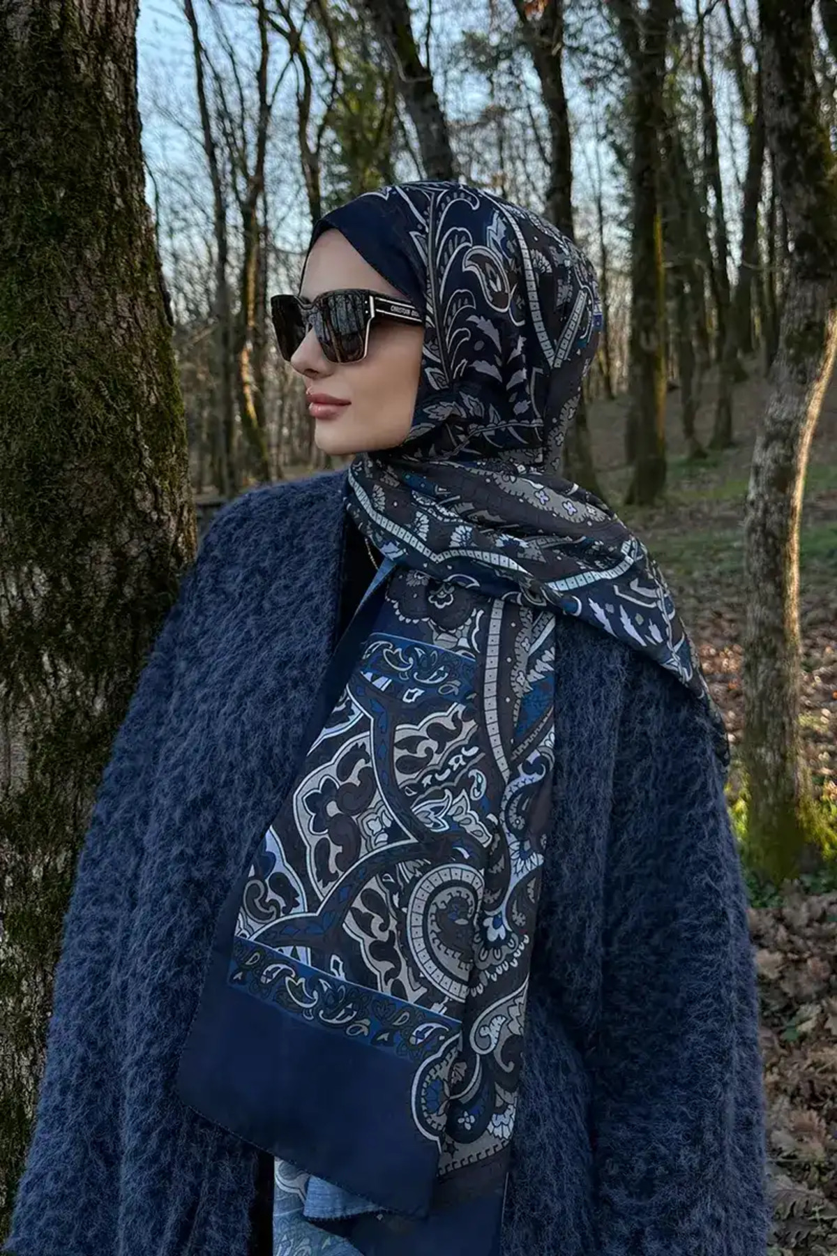 Ethnopure Collection Hves - Lacivert  Kahve