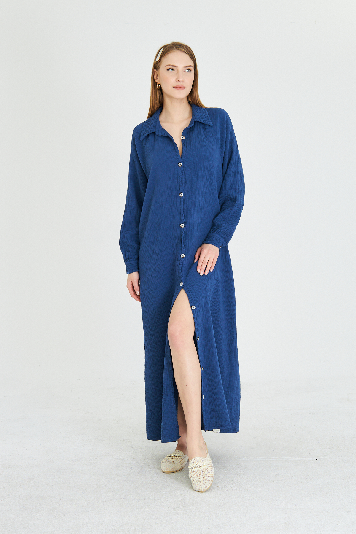 Müslin Gömlek Elbise